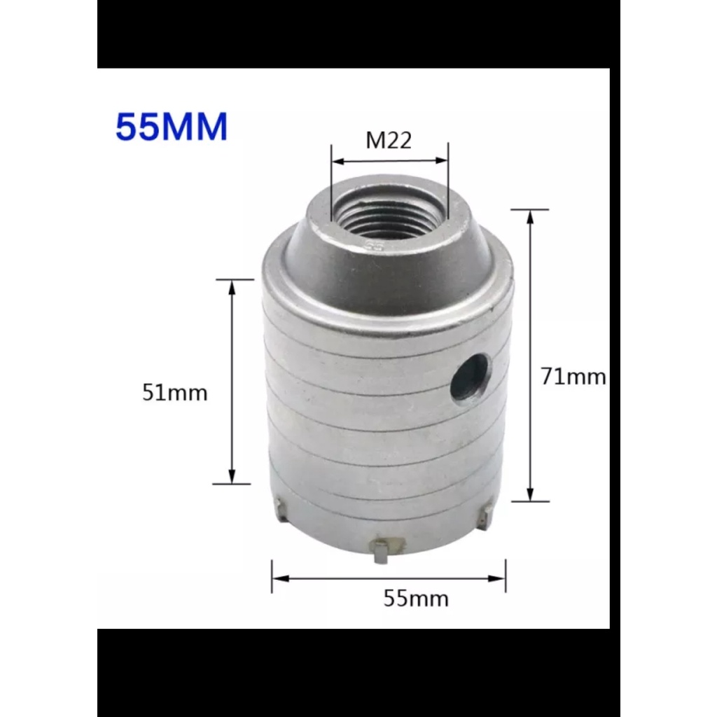 Mũi Khoan Rút Lõi Bê Tông - Mũi Khoét Bê Tông - Mũi Khoan Tê Tông Tũi Khoét Tường