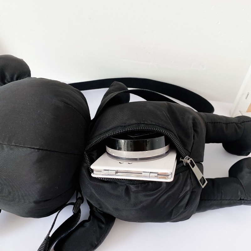 Túi Đeo Chéo Hình Gấu Nhồi Bông Dễ Thương Phong Cách Hàn Quốc Cho Nữ GYLXB070