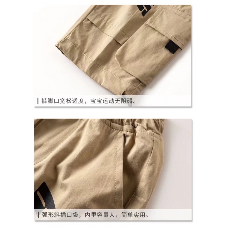 Quần Short Thời Trang Mùa Hè Phong Cách Mới Cho Bé Trai