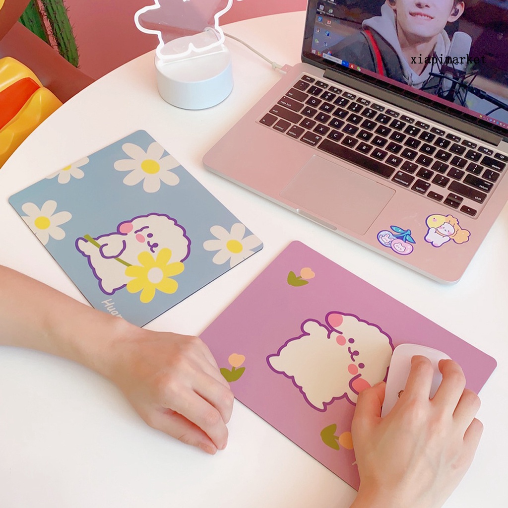 LOP_Soft Non-slip Cute Cartoon Mouse Pad Computer Protection Mousepad for Notebook