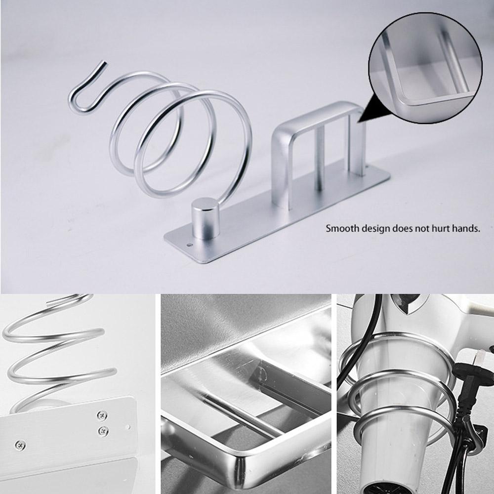 Giá Đỡ Máy Sấy Tóc Bằng Nhôm Tiện Dụng