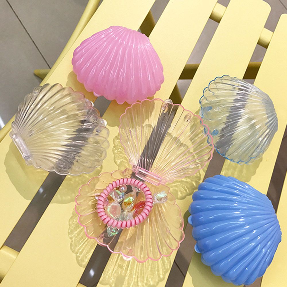 Hộp trong suốt đựng trang sức hình vỏ sò