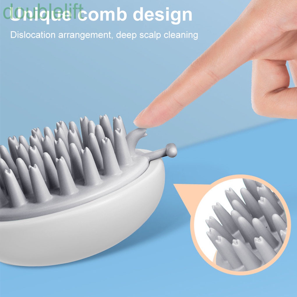 Bàn chải gội mát xa da đầu khi tắm tiện lợi chất lượng cao