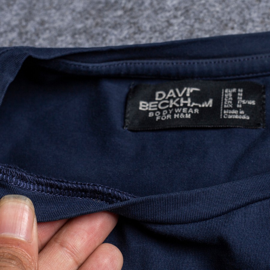 Áo thun nam ngắn tay David Beckham Bodywear H&M