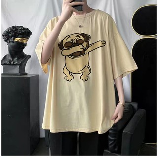 Áo Thun Tay Lỡ In Hình Chú Chó Hot Trend Cực Hot - ATTL182