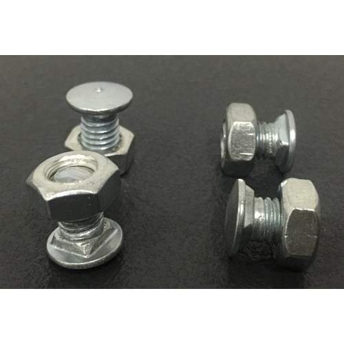 Ốc siết kệ/ốc bắt máng điện (100 bộ gồm ốc và Tán)