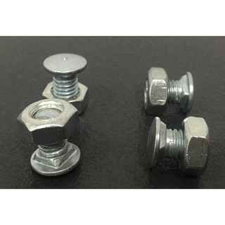 Ốc siết kệ/ốc bắt máng điện (100 bộ gồm ốc và Tán)