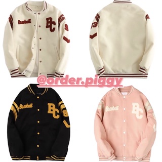 Áo khoác mlbny jacket baseball nỉ - chính hãng