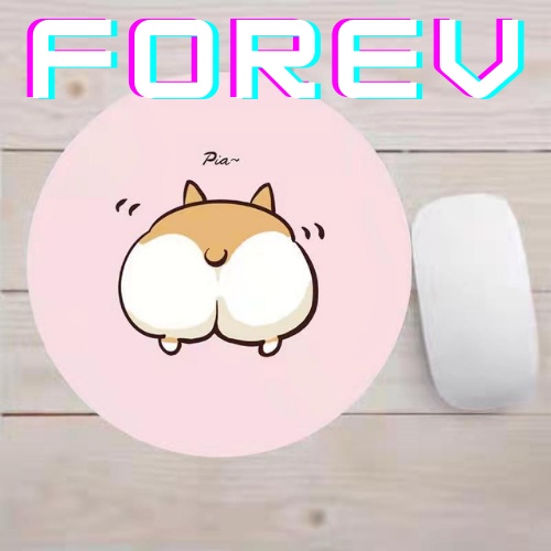 Miếng lót chuột máy tính Forev, bàn di chuột siêu dễ thương 20X20 giá rẻ, tấm lót chuột nhỏ gọn tiện lợi | BigBuy360 - bigbuy360.vn