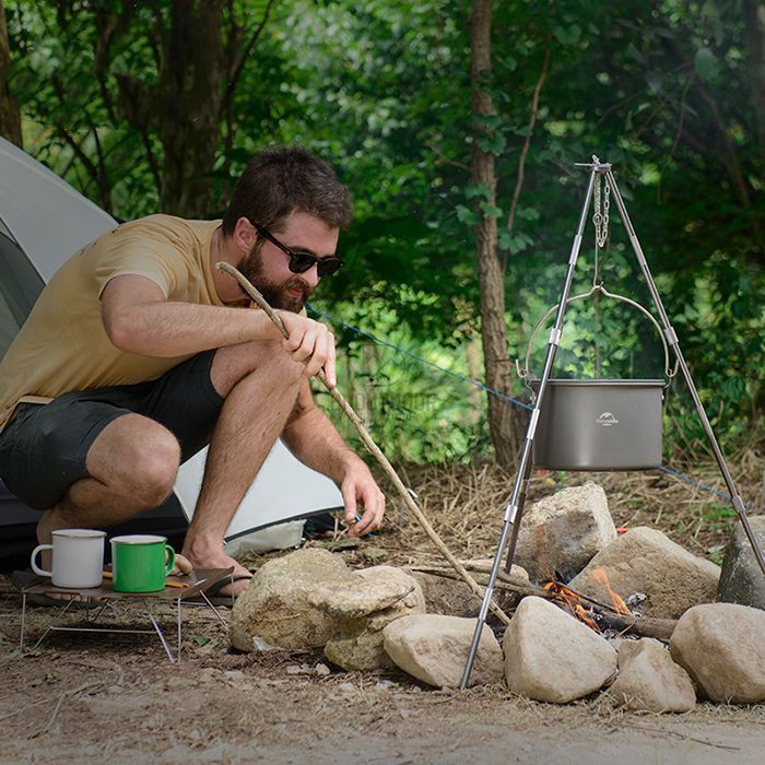 Nồi Treo Dã Ngoại 4L Naturehike NH17D021-G Chống Dính