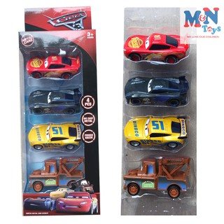 Đồ chơi 4 ô tô sắt McQueen Macqueen