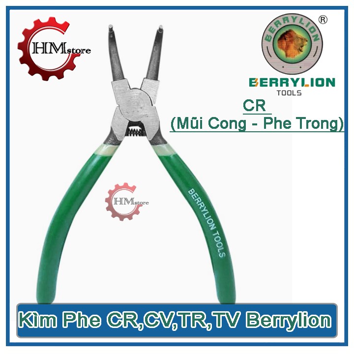 Combo 4 cây kìm mở phe Berrylion nhiều loại - Kềm mở phe Sư Tử