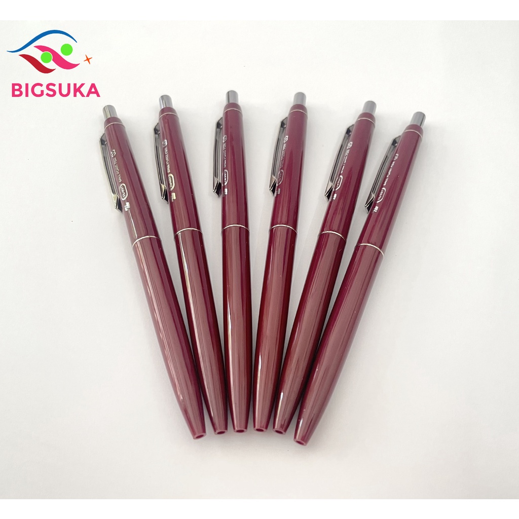 Bút bi Thiên Long 031 xanh cute nhiều màu , Đầu bút bi 0.5mm BIGSUKA