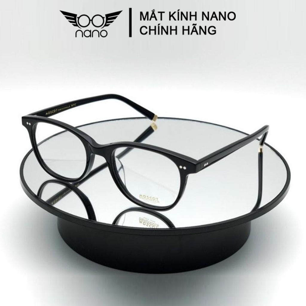 Gọng kính cận nữ nam, gọng kính nhựa dẻo NANO MOSCOT LOREN chống tia UV chống trầy xước thời trang Hàn Quốc