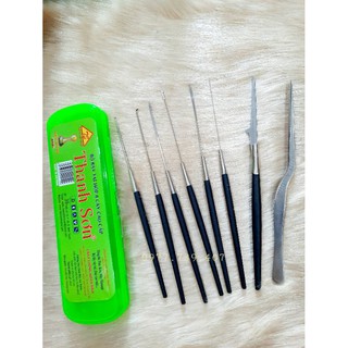 Bộ dụng cụ lấy ráy tai cao cấp.