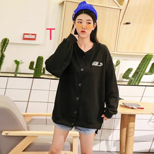 [ Mã FAMAYWA giảm 10K đơn 50K] Áo khoác Cadigan WORLD TT12 | BigBuy360 - bigbuy360.vn