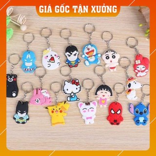 [Thanh Lý Xả Kho] Móc khóa silicon dẻo sỉ