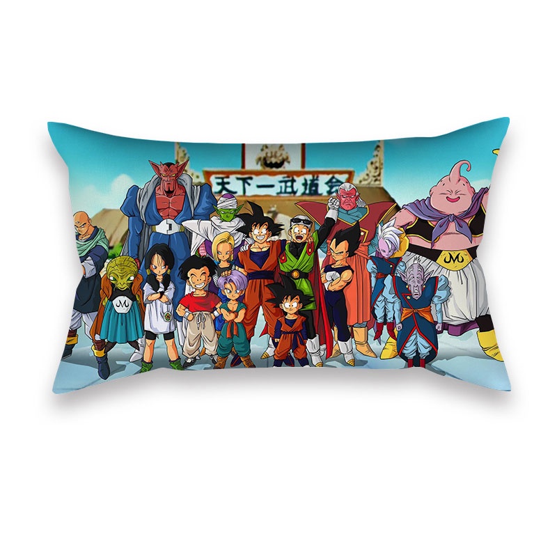 Vỏ Gối In Hình Anime Dragon Ball Kích Thước 50*30cm