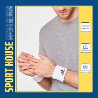 Băng đô cổ tay thể thao Wristband Adidas, băng cổ tay thấm hút mồ hôi