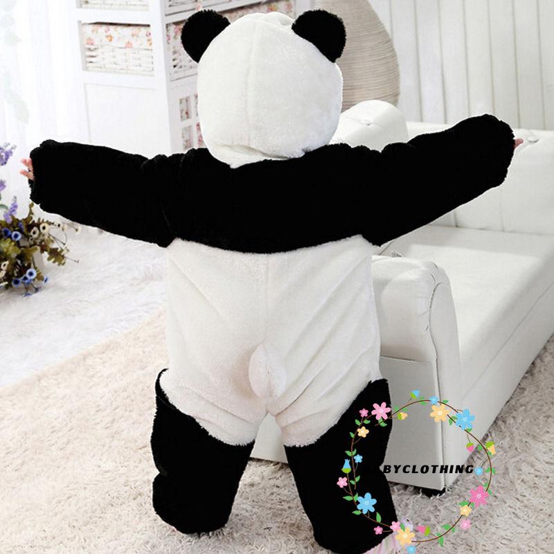 Set đồ liền thân hình gấu panda dễ thương cho bé