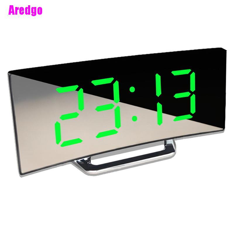 Đồng hồ báo thức kỹ thuật số màn hình LED 7 inch để bàn