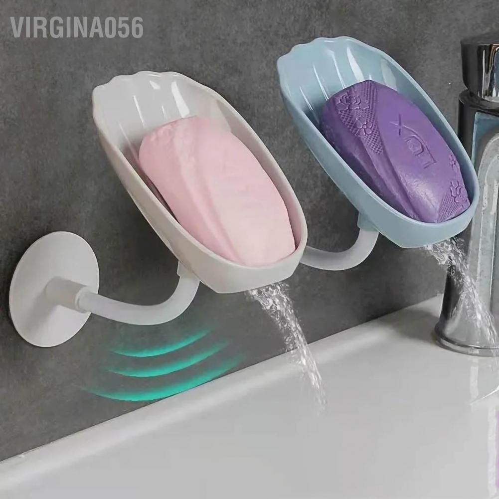 Hàng Hot Phòng tắm tiện lợi chống thấm nước nặng chất liệu PP ngăn đựng xà phòng Hàng giao ngayVirgina056