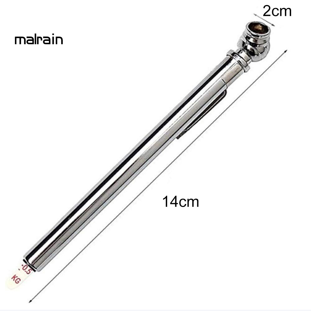 2 Bút Đo Áp Suất Lốp Xe Hơi Xe Tải Tiện Dụng