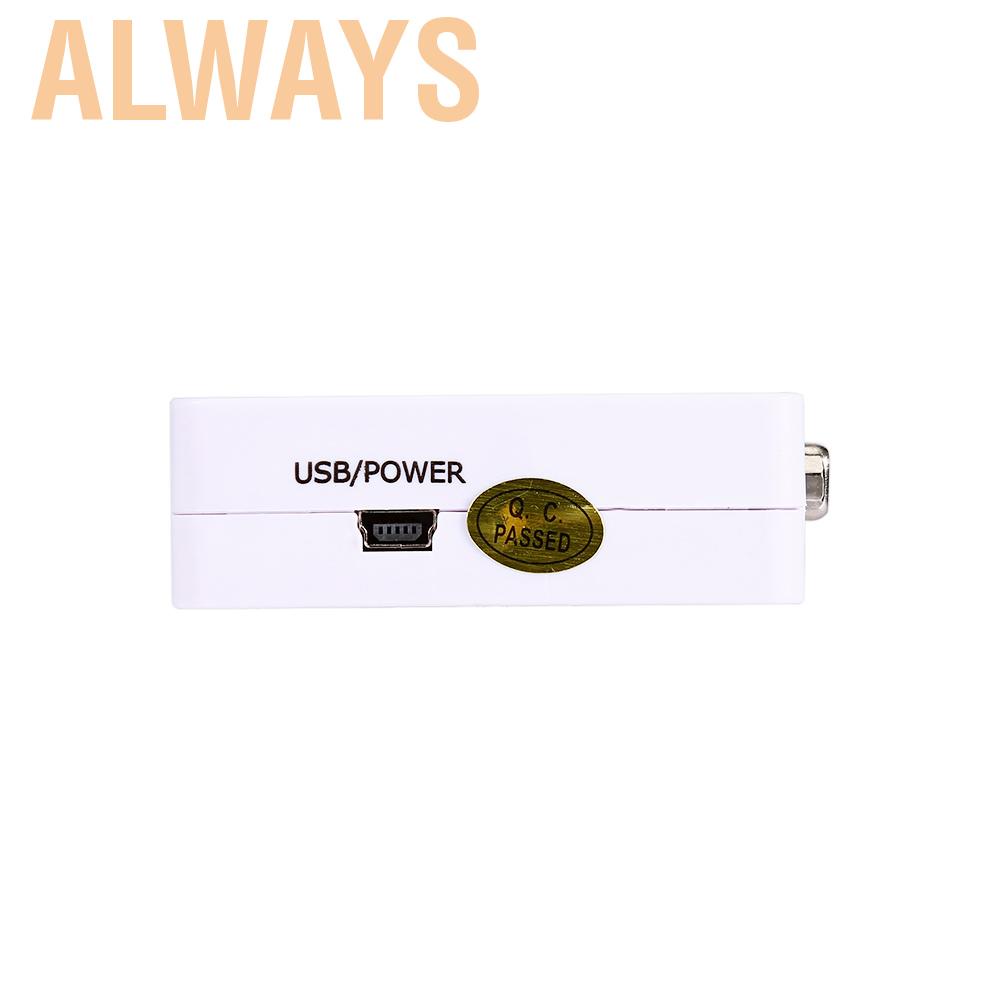 Hộp chuyển đổi từ cổng HDMI sang giác cắm VGA và phụ kiện