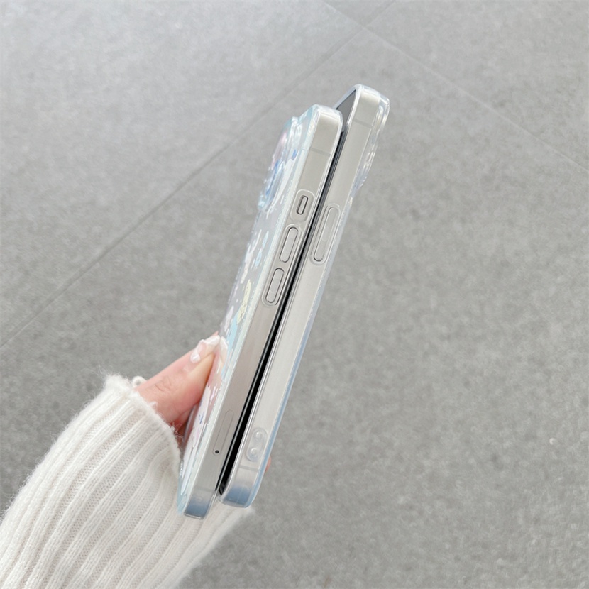 SANRIO Ốp Điện Thoại TPU Mềm Chống Rơi Hình Dễ Thương Cho OPPO Reno 7 6 5 Pro 7Z 6Z 5Z 5F 4F 2F 2Z 7 6 5 4 Lite F17 F11 F9 Pro