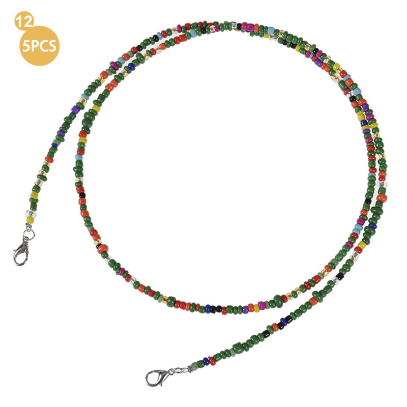 Set 5 Dây Đeo Cổ An Toàn Bằng Nylon Tùy Chỉnh Kèm Móc Treo Tùy Chỉnh Tiện Dụng