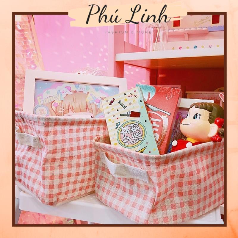 MS151 Rổ vải đựng đồ gấp gọn có quai