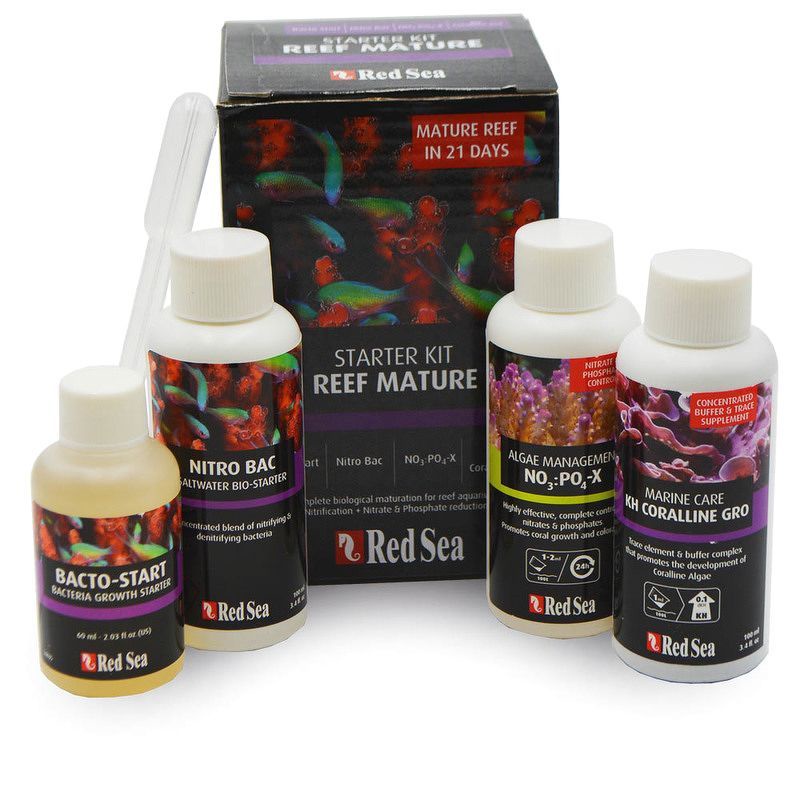 BỘ SẢN PHẨM HOÀN CHỈNH CHO HỒ CÁ CẢNH MỚI SETUP - RED SEA REEF MATURE STARTER KIT