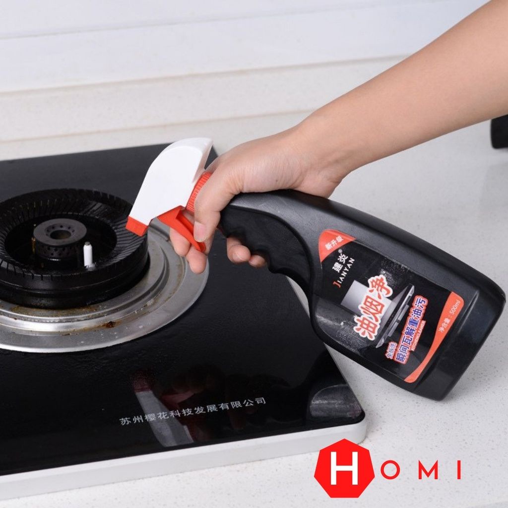 Chai xịt tẩy rửa nhà bếp [LOẠI 1], tẩy đa năng , đánh bay vết bẩn lâu ngày trên mọi vật liệu - DHOMI Store