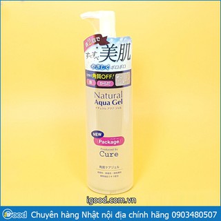 Mẫu mới, Full 250ml - Tẩy da chết Cure Natural Aqua Gel nội địa Nhật Bản