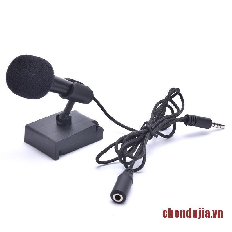 DUJIA Portable Stereo Studio Mic KTV Karaoke Mini Microphone For Cell Phone PC M