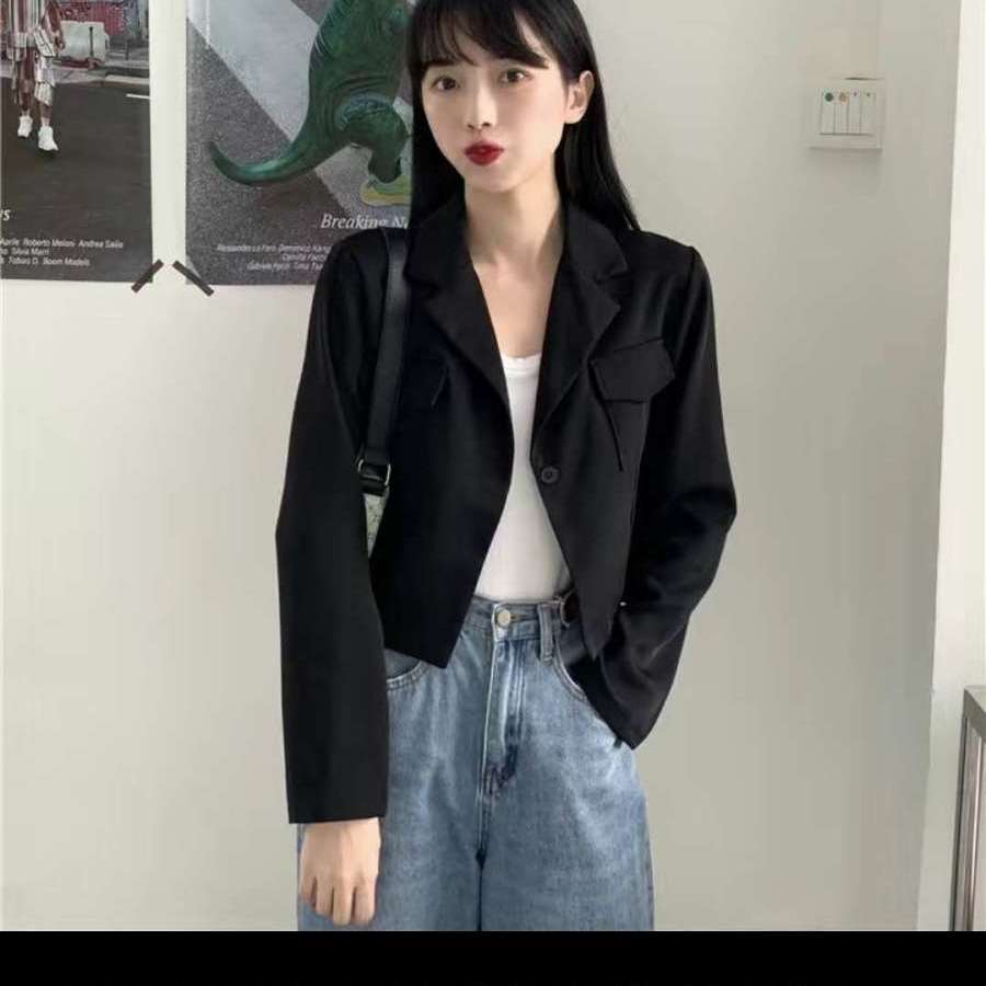 Áo Khoác Suit Dài Tay Thanh Lịch Dành Cho Nữ 2021