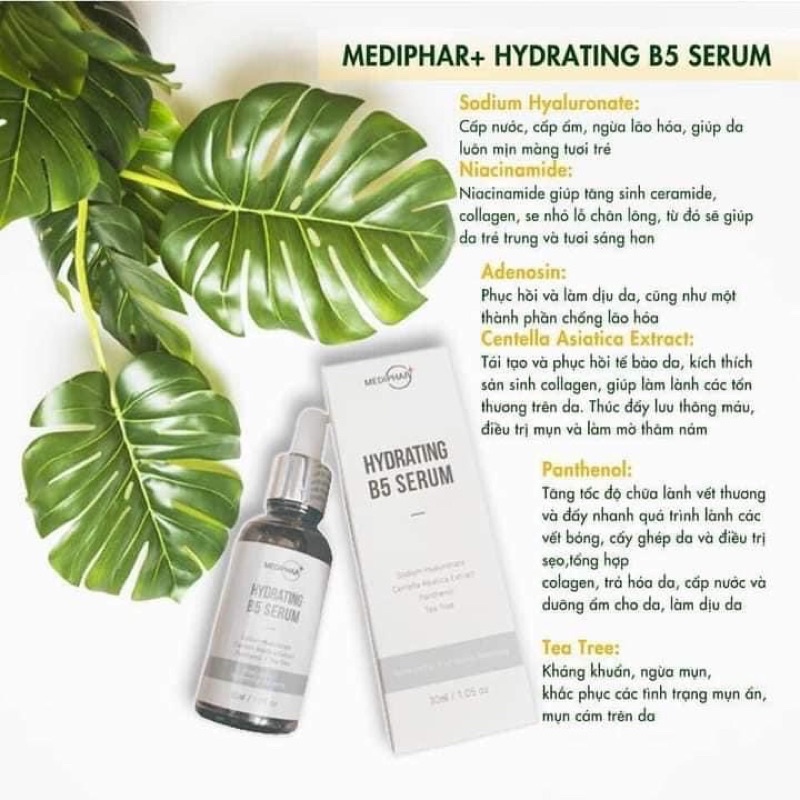 {CHÍNH HÃNG} Serum B5 Cấp Nước, Phục Hồi Da MEDIPHAR