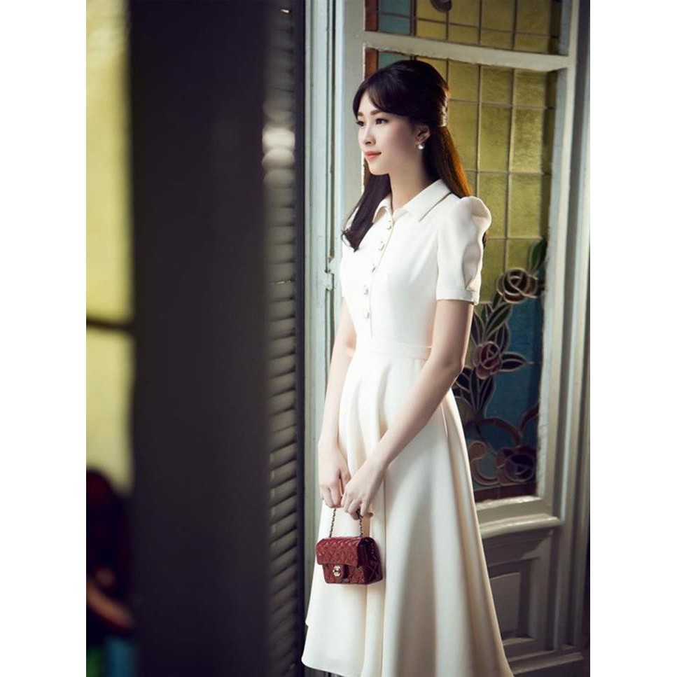 Đầm Vintage Thiết Kế Duyên Dáng