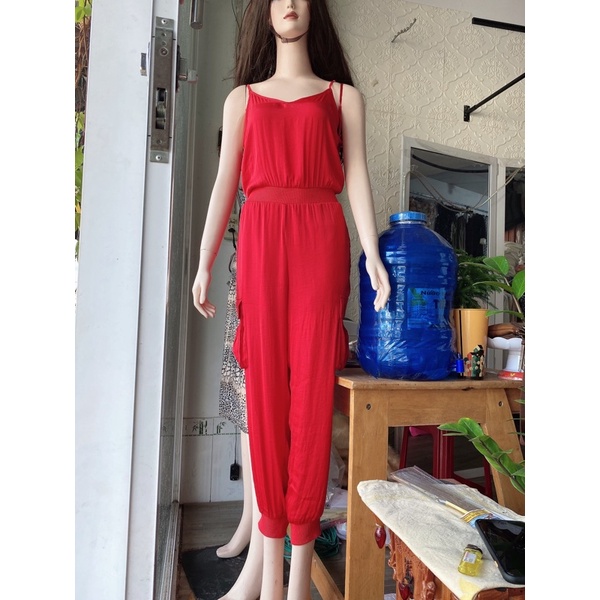 jum suit dây lụa (đồ bay) siêu mát mềm hãng dư xịn vnxk