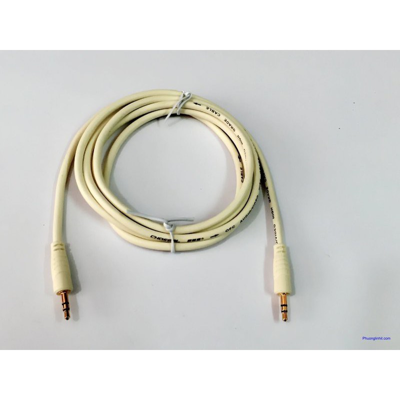 DÂY LOA 2 ĐẦU 3.5 LY DÀI 1M8 LOẠI TỐT
