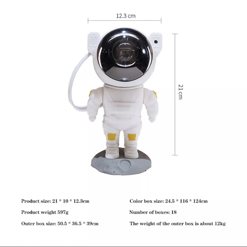 Đèn Phi Hành Gia Galaxy Giá Rẻ, Đèn Led Nhiều Màu đồ chơi công nghệ