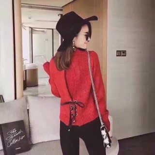 Áo len tăm cổ 3 phân, Áo len tăm giữ nhiệt hàng Quảng Châu