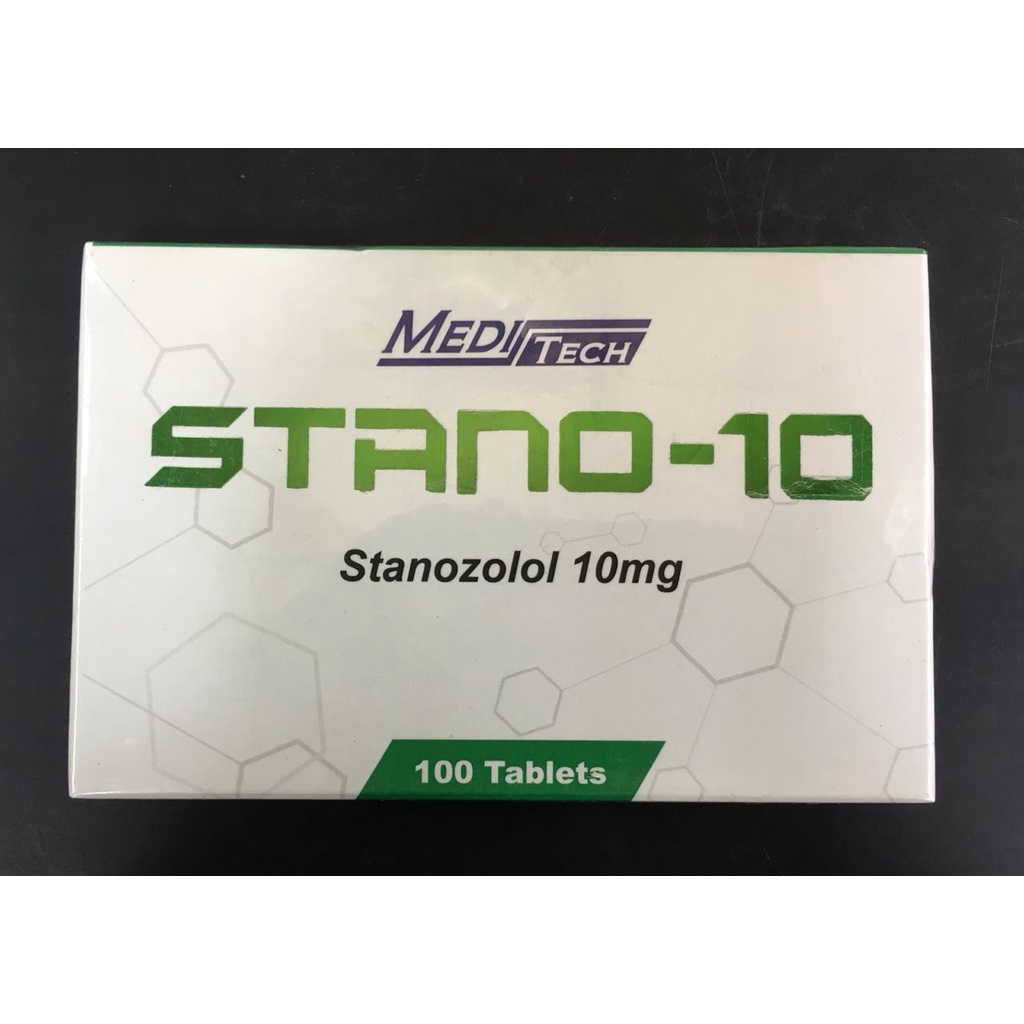 STANO-10 (STANOZOLOL 10MG )- MEDITECH - HỘP 100 VIÊN
