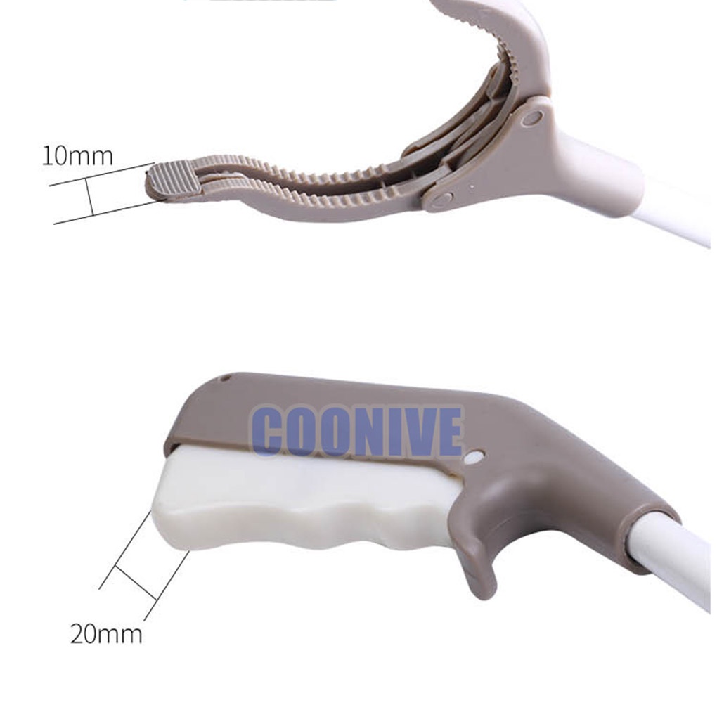 Rubbish Grabber Tool Long Handle Pick up Claw Gripper Metal Extend Arm Trash Reach Clip