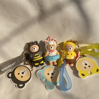 Móc chìa khoá hình gấu dễ thương cute cool ngầu