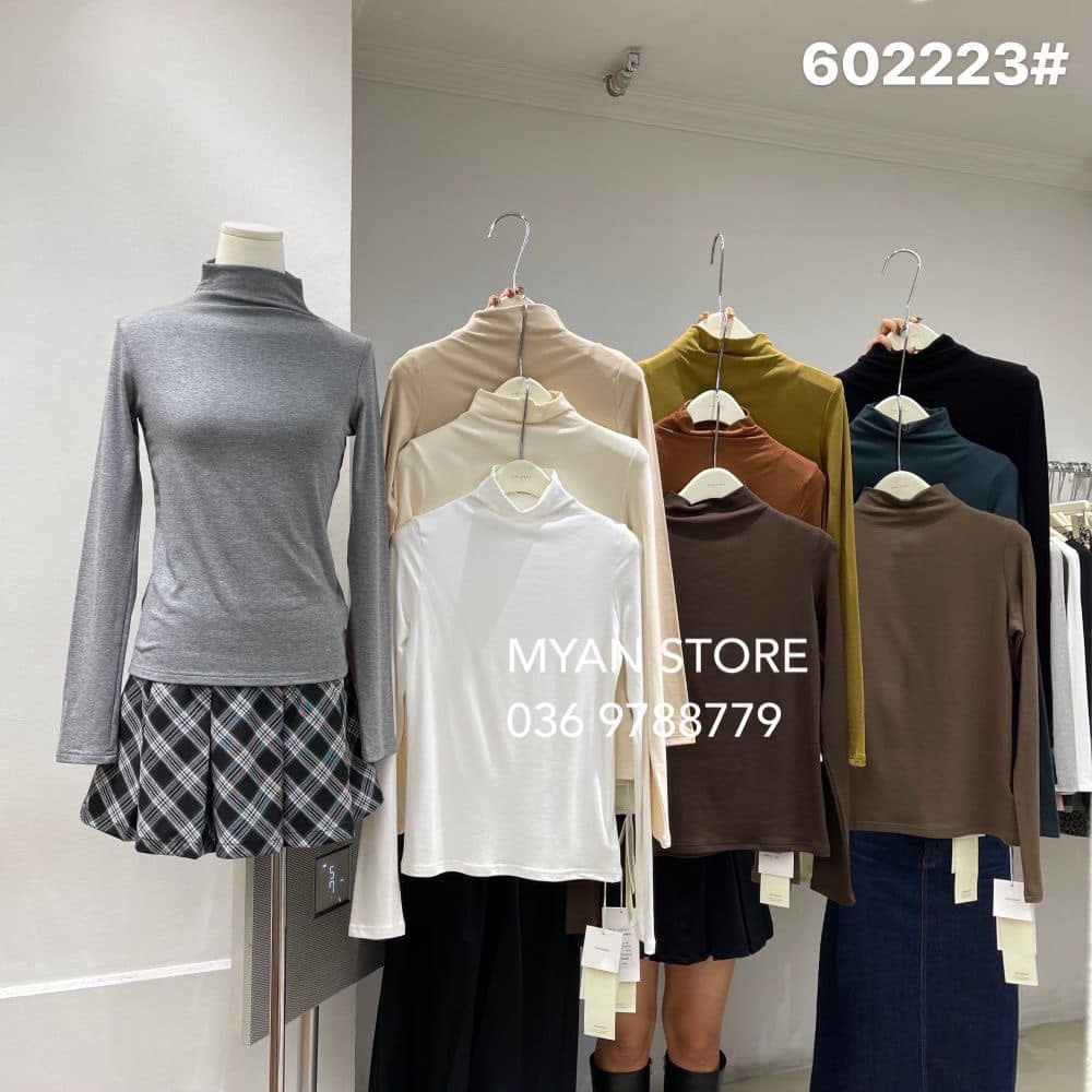 Áo len dệt giữ nhiệt cổ A102129 | BigBuy360 - bigbuy360.vn