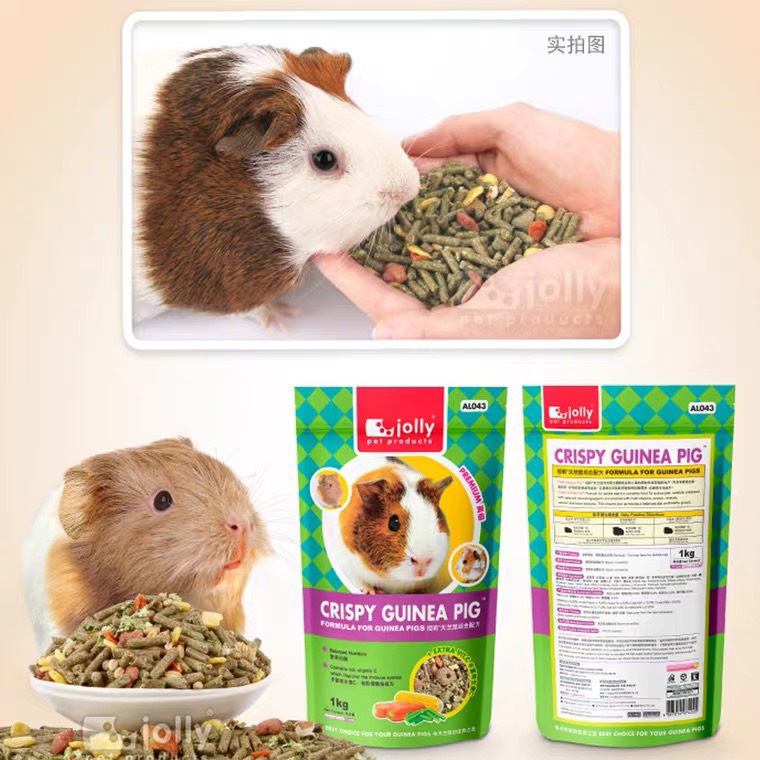 Cỏ nén Crispy Guineapig cho bọ ú 1kg bổ sung Vitamin C