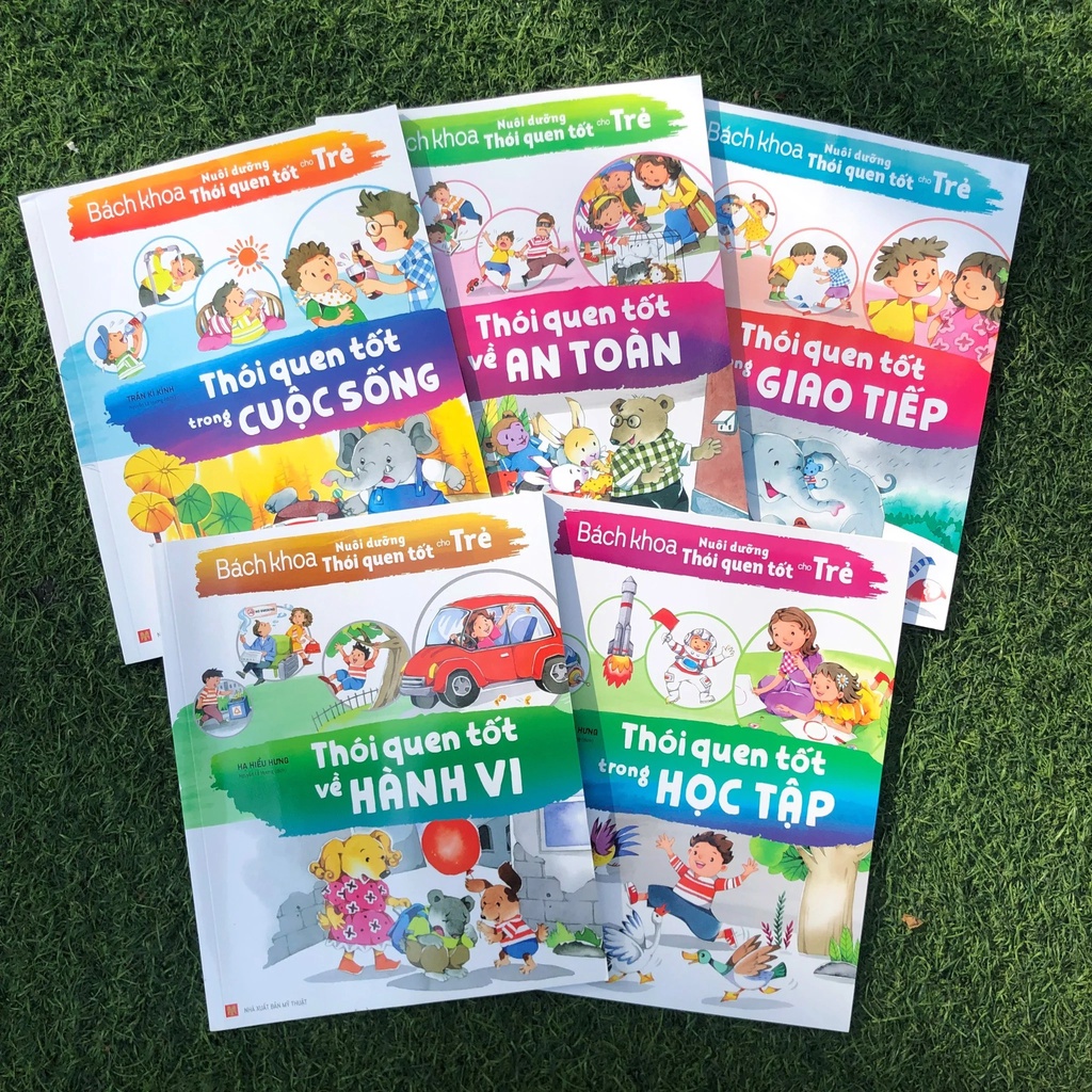 Sách: Bách Khoa Nuôi Dưỡng Thói Quen Tốt Cho Trẻ ( NHIỀU CHỦ ĐỀ )
