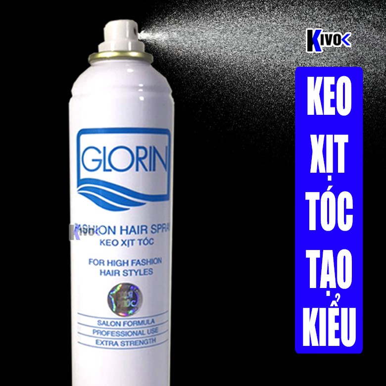 Keo xịt tóc giữ nếp Glorin Loại Mềm 420 ml