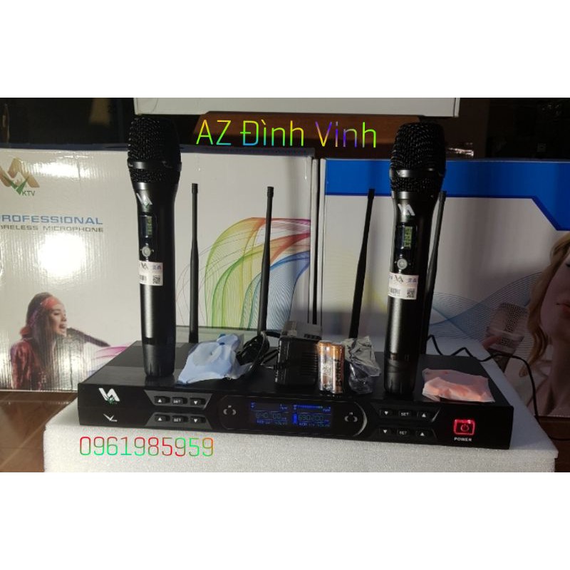 Micro không dây Vktv K800 4 râu